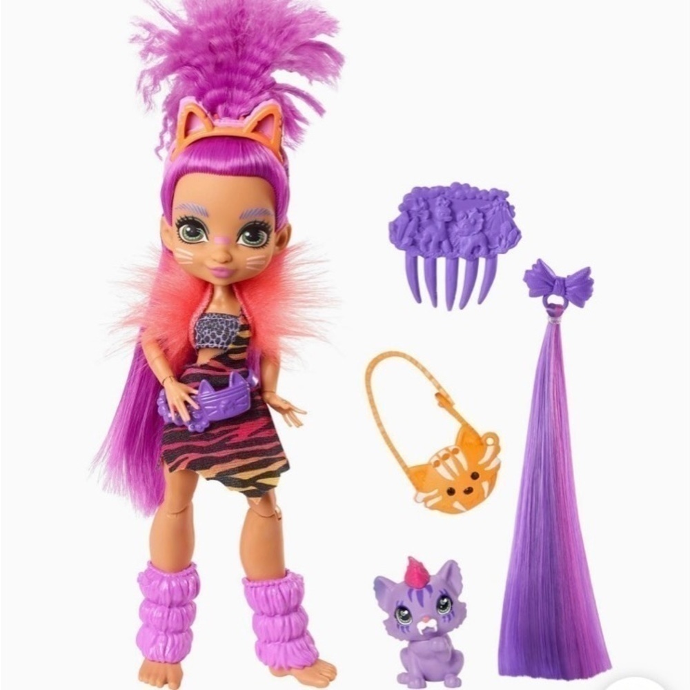 NWT-MATTEL-CAVE CLUB DOLL
